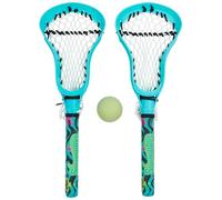 SwimWays Hydro Lacrosse, ensemble de crosse étanche, jeux de plein air pour adultes et enfants, équipement sportif, jeux et jouets de fête au bord de la piscine, bleu