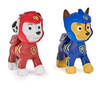 SwimWays Lot de 2 figurines flottantes Paw Patrol - Accessoires de piscine et jouets de piscine pour enfants à partir de 3 ans - Chase & Marshall