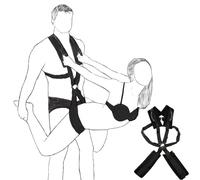 Swing B,D,S,M Bondage Supplies, Sling with Adjustable Sling, Bondage Kit with Soft Plush Padding Bondage Toys