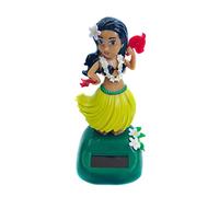 Swing Dance Hawaiian Hula Girl Ornament, Asudaro Tableau de Bord de Voiture Décoration Mignonne Hula Dancing Girl Hawaiian Hula Shaking Head Dancer Figurine Décoration de Tableau de Bord