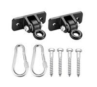 Swing Hanger Lot de 2 accessoires de montage pour sac de frappe, crochets de hamac stables, unité de design durable, support pour équipement de jeu extérieur et outil auxiliaire de jardin, jeu