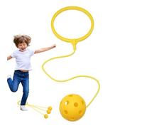 Swing Jump Ball - Jouet de Saut de Plein air pour - Anneau de Jeu d'exercice coloré - Balle de Jeu Souple - Jouet de Fitness Actif pour Les Excursions en Famille, Le Camping, Les Jeux de