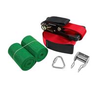 Swing Line Set - with Tree Protector Pulley Outdoor Playset 15 meters/49.21 Feet Long | Kids Obstacle Course Play Set | for Teens Girls Boys Yard Playground School Camping Beach Park