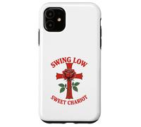 Swing Low Sweet Chariot Croix et Rose Coque pour iPhone 11