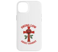 Swing Low Sweet Chariot Croix et Rose Coque pour iPhone 14 Plus