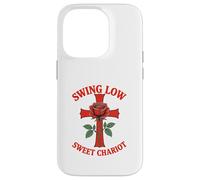 Swing Low Sweet Chariot Croix et Rose Coque pour iPhone 14 Pro