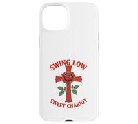 Swing Low Sweet Chariot Croix et Rose Coque pour iPhone 15 Plus