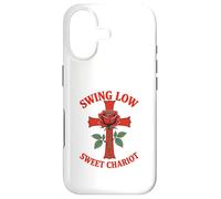Swing Low Sweet Chariot Croix et Rose Coque pour iPhone 17
