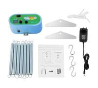 Swing of the Electric Child - Electric for Children | Lit de lit pour cuisiner au lit | Charge de 20 kg / 44 livres, boîte automatique pour l'utilisation des livres de l'école maternelle par maison