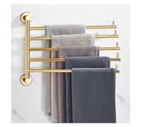 Swing Out Sort de Serviette à 5 Bras épaissis Les Supports de Serviettes pour Salle de Bain Cuisine de Bain Serviette de Serviette pivotant Mur Mural.