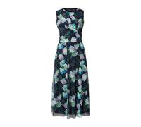 SWING Robe bleu nuit / bleu clair / vert / blanc, Taille 44