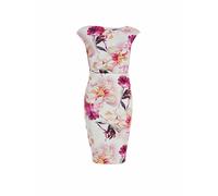 SWING Robe de cocktail écru / orange / rose / rose foncé, Taille 44