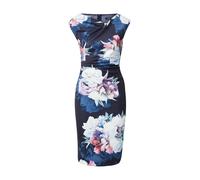 SWING Robe fourreau bleu / marine / bleu pastel / violet, Taille 34