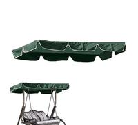 Swing Roof Cover - Deck Shade Shelter, Courtyard Seat Canopy, Exterior Lounger Sun Protection | Rainproof Fade Resistant Awning Fabric, Balcony VERANDAA Durable Replacement Top for Outdoor Relaxing