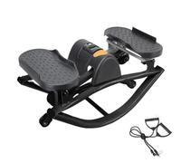 Swing Stepper - Métal ABS 50x25x25cm | Machine À Roches Compacte Portative - Équipement De Fitness | Latéral À Faible - Gymnase À Domicile Compact Et Portable pour Les Jambes, Les Hanch
