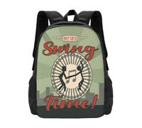 Swing Time Era Cartable Sac à Dos Sacs de Mode Swing Era Big Band Hep Cat Dance Vintage Rétro Music Jazz Cool
