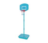 Swingball First Basketball Toute Surface - Panier de Basket Réglable avec Ballon Gonflable et Pompe - Jeu Intérieur et Extérieur - Dès 3 Ans - Socle Stable et Rangement Intégré