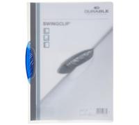 Durable Protège-documents Swingclip pour 30 feuilles A4 Plastique Bleu