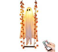 Swinging Ghost - 47.2 Inch Hanging Halloween Ghost Swing Decoration