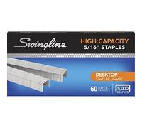 ACCO Swingline Agrafes S7081032 – grande capacité 60 feuilles 0,8 cm 210/bande 5000/boîte