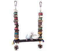 Swings d'oiseaux - Coucsinthe Cage Toying à Mastication | Perche de grincement des Griffes | Bird Cage à Mastication des perchoirs pour l'intérieur et Le Jouet de Perroquet à l'extérieur