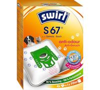 Swirl S 67 EcoPor Anti Odour Sac pour aspirateur 4 pc(s)