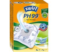 Swirl 220984, Aspirateur PH 99 MP Plus Green, Sacs Aspirateurs, Microfibre Non-tissée, Blanc, 1er Pack