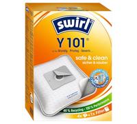 SWIRL Boite de 4 Sac aspirateur Y 101 plus filtre MicroporPlus
