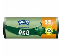 Swirl Eco Sacs poubelle 35L 12 pcs / rouleau avec cordon de serrage