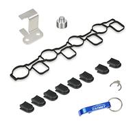 Swirl Flap Repair Delete Kit avec joint Victor Reinz + Support de réparation P2015 pour VW Audi Seat Skoda avec moteurs 2.0 TDI CR