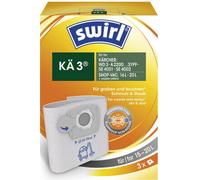 Swirl KÄ3 Sacs à poussière, paquet de 3 pour Kärcher WD3