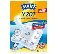 Swirl lot de 4 sacs pour aspirateur et 1 filtre y 201 mp plus airspace G