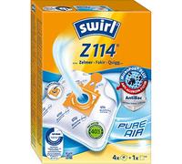 Swirl Lot de 4 sacs pour aspirateur et 1 filtre Z 114 MP Plus Airspace 205868