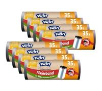 Swirl Lot de 8 sacs poubelle de 35 l (10 pièces/rouleau)