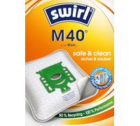 Swirl M40 Sacs à Aspirateur pour modèles de la marque MIELE Lot de 10