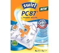Swirl PC87 4 Sachets Sacs D'Aspirateur Panasonic MC70 MCE70 Samsung VC1400