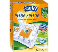 Swirl PH86 4 Sachets Aspirateur Philips City Lane Expression Impact Plus Mobil