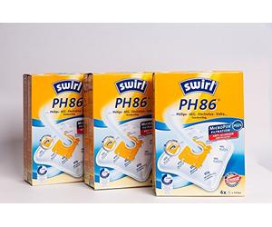 Swirl PH86 Lot de 12 sacs d'aspirateur