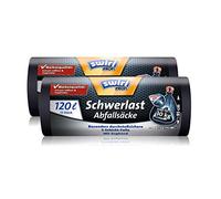 Swirl professionnel robuste Sacs Poubelle biologiques avec fermeture (résistant aux déchirures