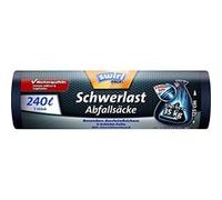 Swirl profi rouleau de 5 sacs poubelle renforcé 240 litres noir Noir G