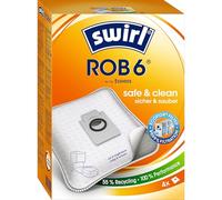 Swirl ROB Lot de 6 sacs d'aspirateur EcoPor pour Deebot T10+, Deebot T20 Omni, Deebot X1 Omni, Deebot X1 Plus et Deebot X1e Omni