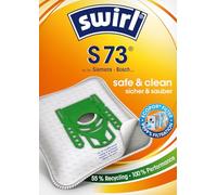 Swirl s73 sac pour aspirateurs siemens et bosch lot de 10