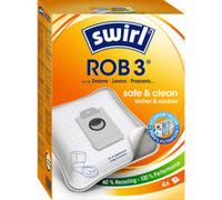 Swirl ROB 3 EcoPor Réservoir à poussière pour aspirateur 4 pc(s)