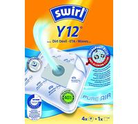 Swirl Sacs Y12 / Y 12 MicroPor pour aspirateur Alaska, AFK/Germatic, Tristar, Severin