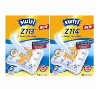 Swirl sacs z113/z 110 microPor plus airSpace sacs pour aspirateurs zelmer, hanseatic aspirateur