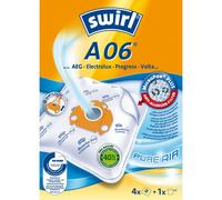 Swirl SFB A06 Micropor Plus AirSpace Filtre anti-allergène 4 pièces