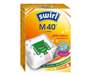 Swirl Swirl Sac à poussière Miele M 40 Anti-Odeur 4 pièces Quantité:1