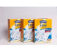 Swirl Y 204 MP Plus AirSpace Accessoires pour Aspirateurs, Lot de 3 Sacs d'Aspirateur en Microfibre Non-Tissée