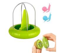 SwirlColor Kiwi épluche légumes en acier inoxydable fruits dénoyautés Peeler Cuisine et 2 pcs Random Couleur Escargot Forme Silicone Suspendus Porte-sachets de thé