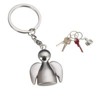 SwirlColor Porte-clés Ange Gardien Porte-clés avec Pochette Cadeau Gratuite en Organza - 1 Pièces (Angle 1pcs)